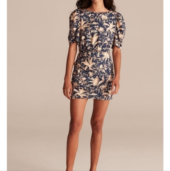 Rebecca Taylor La Vie Talita Trellis Jersey Dress
